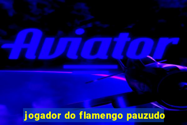 jogador do flamengo pauzudo